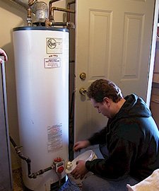 professional water heater service
